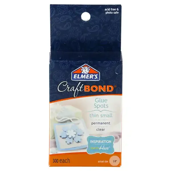 Elmer‘s Craft Bond Glue Spots Thin Small