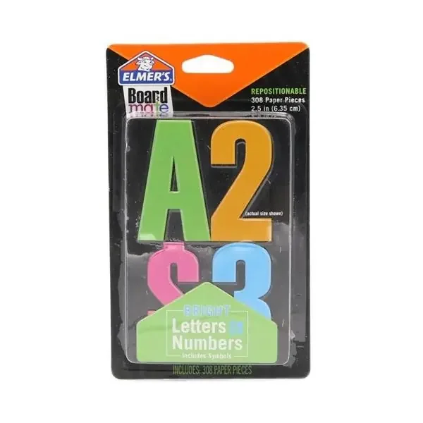ELMERS/BORDEN Proj Pop Paper Letter Bright