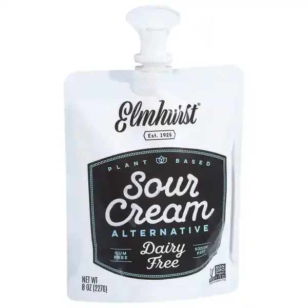 Elmhurst Dairy Free Sour Cream Alternative 8 oz