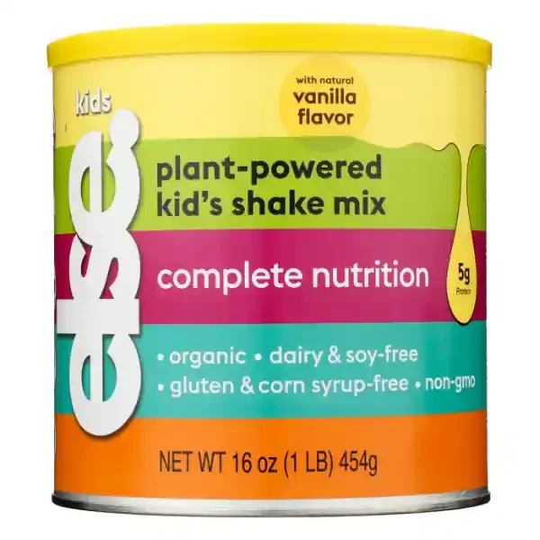 Else Kids Complete Nutrition Plant-Powered Vanilla Flavor Shake Mix 16 oz
