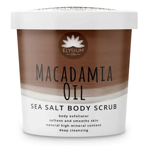 Elysium Macadamia Oil & Sea Salt Scrub – Case of 12