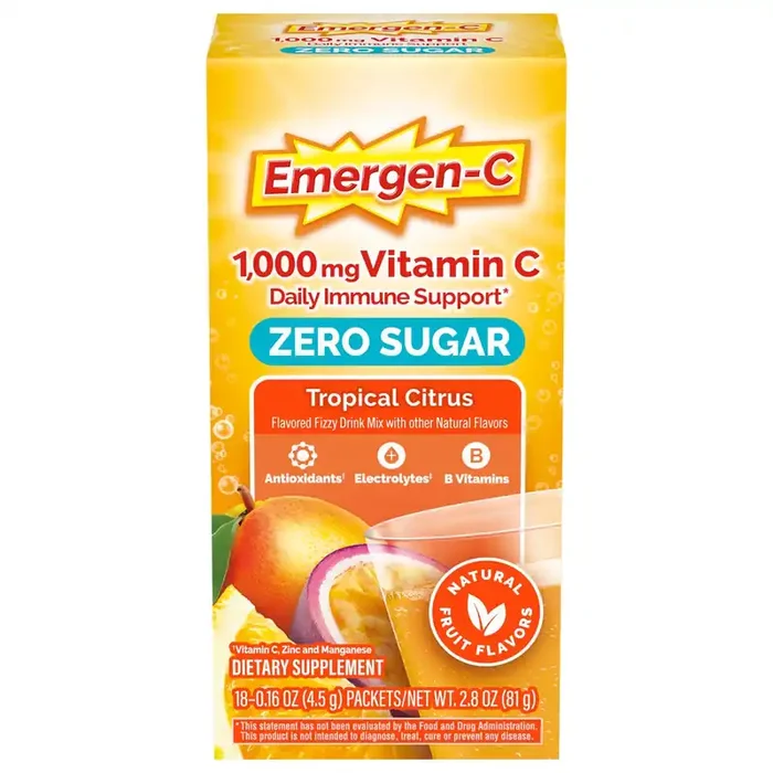 Emc Zero Sugar Tropical Citrus 18Ct