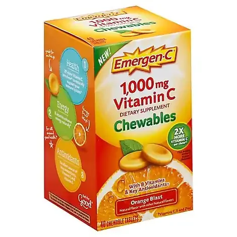Emergen-C Vitamin C Orange Blast Chewables