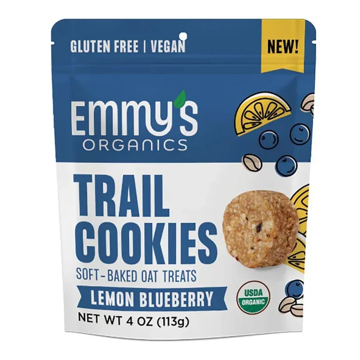 Emmy‘s Organics Trail Cookies – Lemon Blueberry