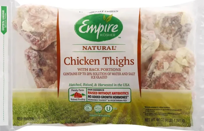 Empire Kosher Chicken Thighs with Backs