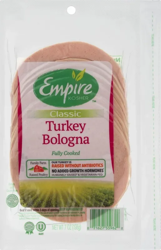 Empire Kosher Classic Turkey Bologna 7 oz
