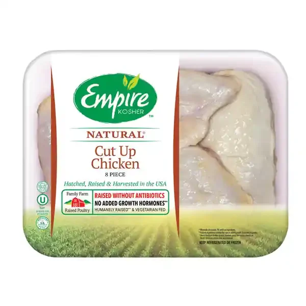 Empirekosh Empire Kosher Whole Cut Up Chicken 8 Pieces – Kosher For Passover