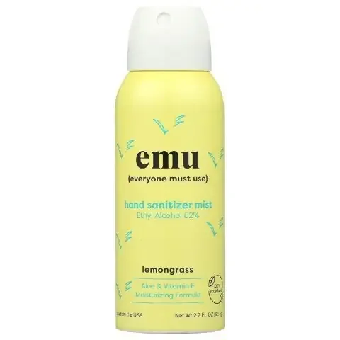 Emu Lemon Grass Hand Sanitizer Mist