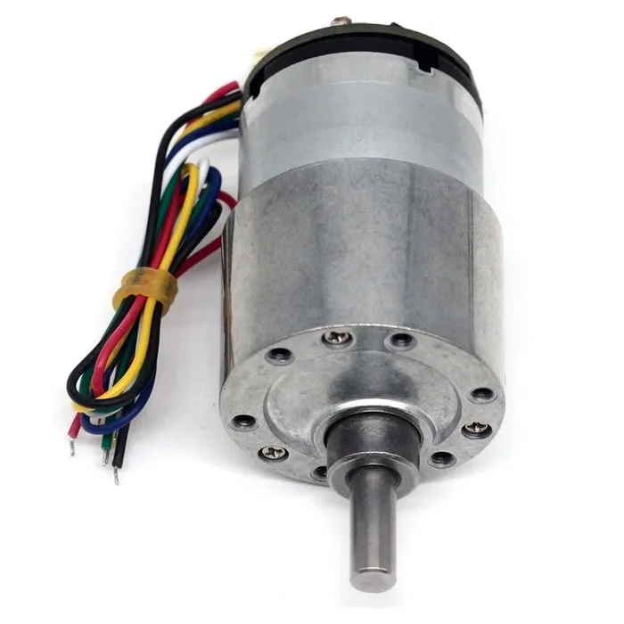 Encoder Reduction Motor JGB37-520B 12V DC Deceleration Motor 12V 66RPM 1 90 Ratio