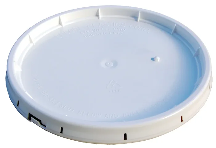 Encore Plastics 3.5-gallon and 5-gallon White Plastic Bucket lid