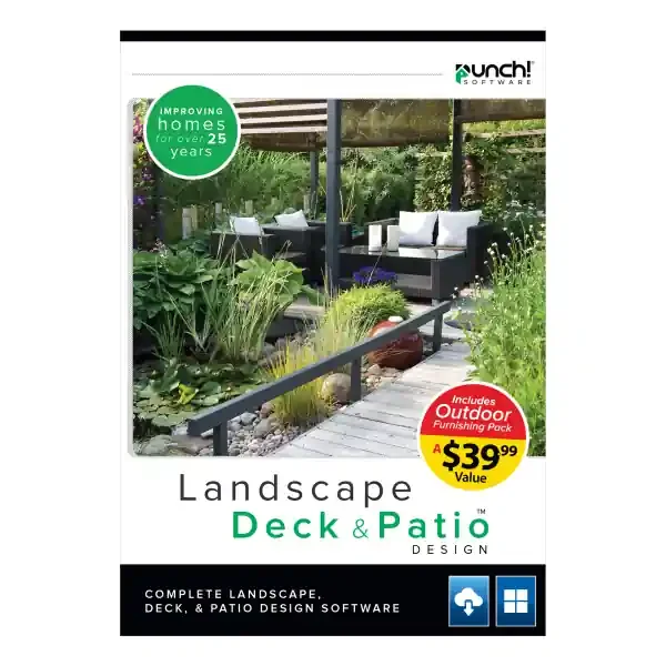 Encore Punch! Landscape, Deck & Patio Design, Cd/Product Key