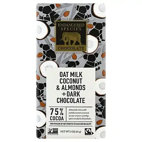 Endangered Species Oat Milk Coconut Almond Bar
