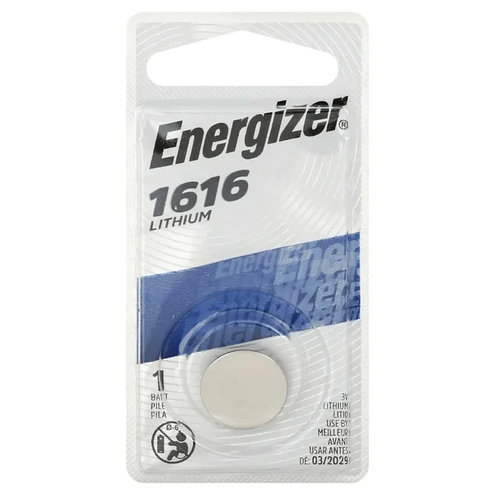 Energizer 1616 Lithium Coin Battery, 1 Pack