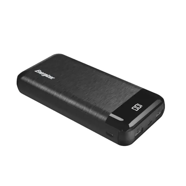 Energizer 20,000 Mah Max Power Bank, Black, Ue20058