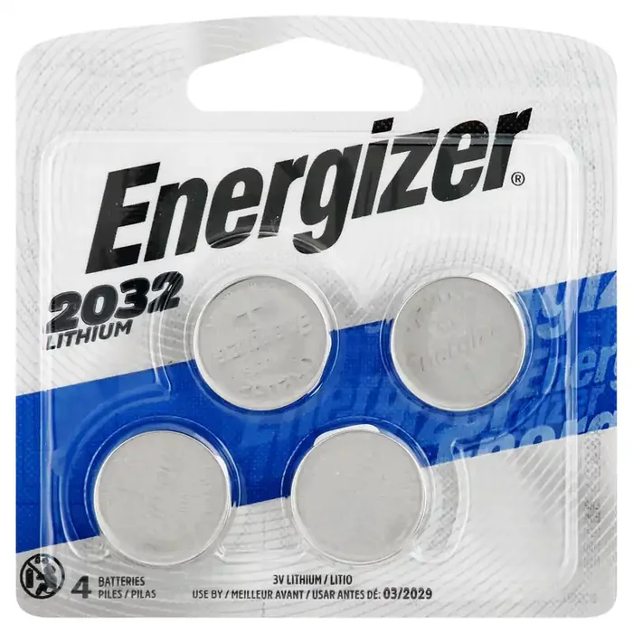 Energizer 2032 Batteries – 4pk Lithium Coin Battery