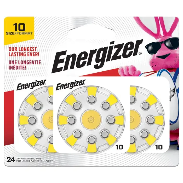 Energizer EZ TURN & LOCK Size 10 24-Pack