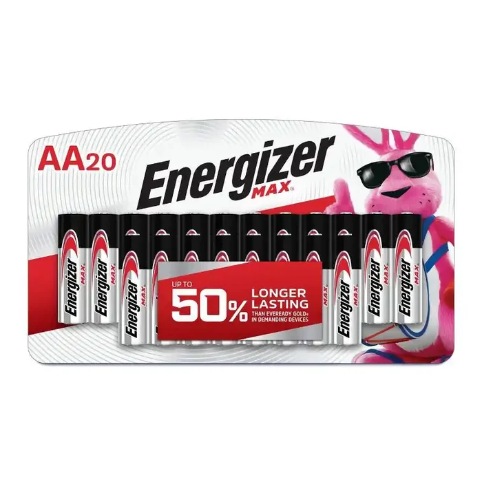 Energizer Max AA Batteries – 20pk Alkaline Battery