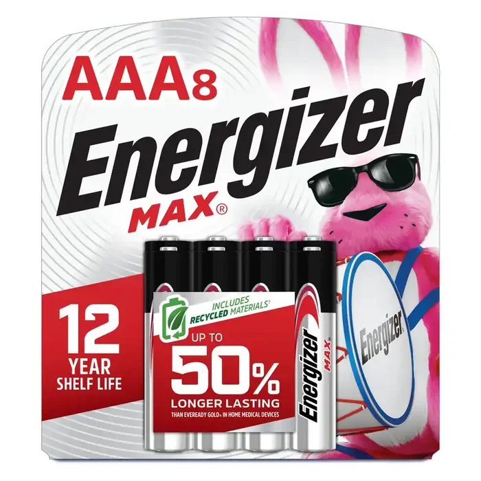 Energizer MAX Alkaline AAA Batteries ( 8 -Pack)