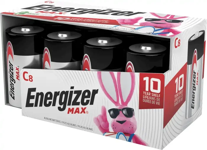 Energizer MAX Alkaline C Batteries ( 8 -Pack )