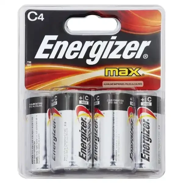 Energizer Max Alkaline C Batteries