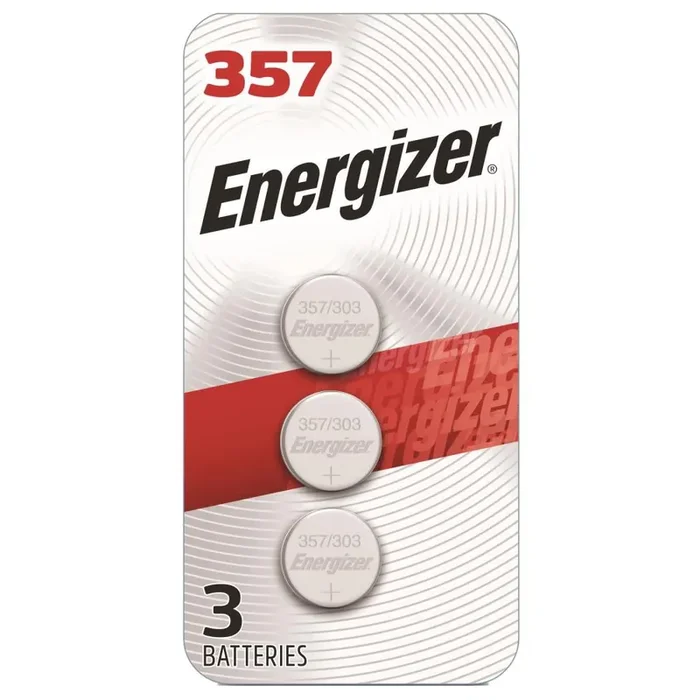 Energizer Silver-oxide 357 Button Batteries 3 -Pack