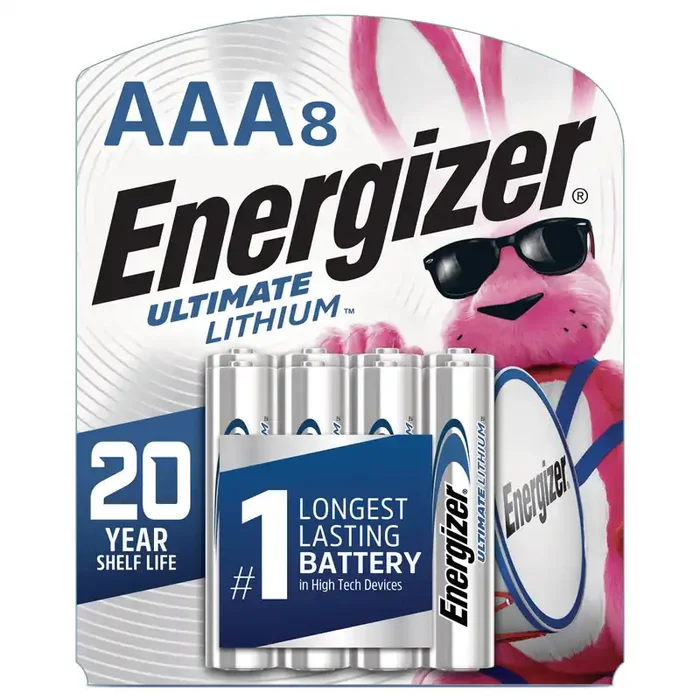 Energizer Ultimate Lithium Lithium AAA Batteries ( 8 -Pack)