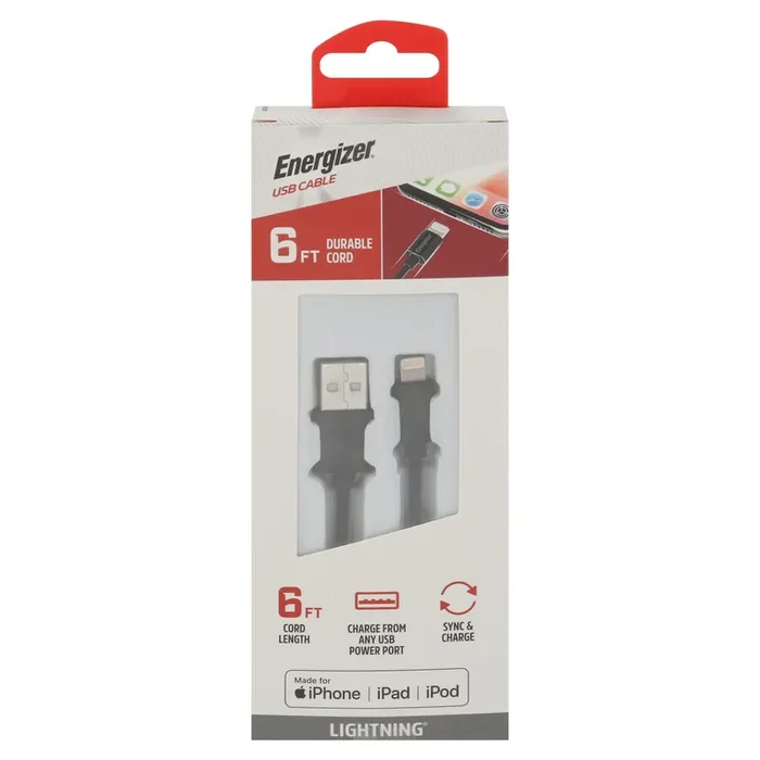 Energizer Usb Lightning Cabl