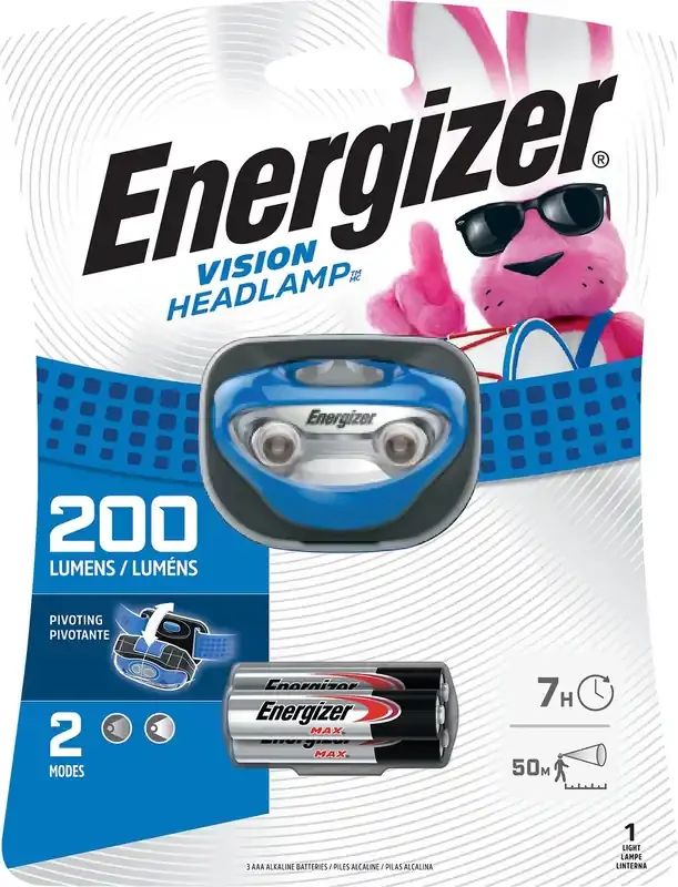Energizer Vision 200 Lumens Headlamp 1 ea