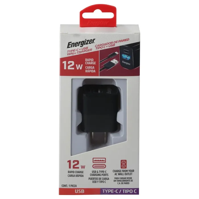 Energizer Wall Charger 12 Watt