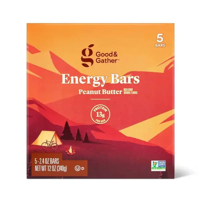 Energy Bar Peanut Butter – 5ct – Good & Gather™