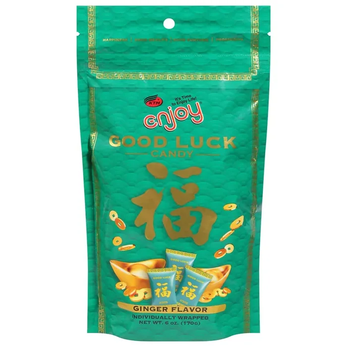 Enjoy Good Luck Candy Ginger – 6 OZ