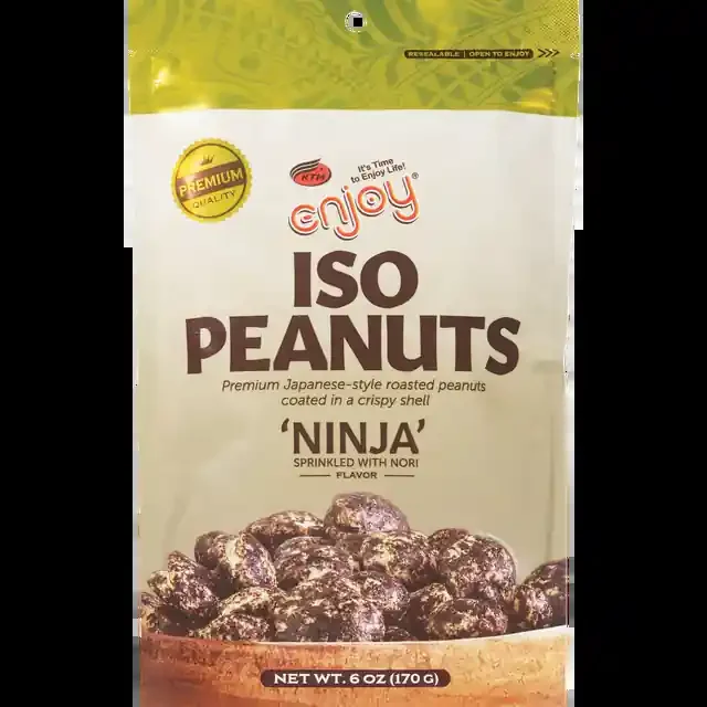 Enjoy, Iso Peanuts- Ninja Flavor, 6 Oz