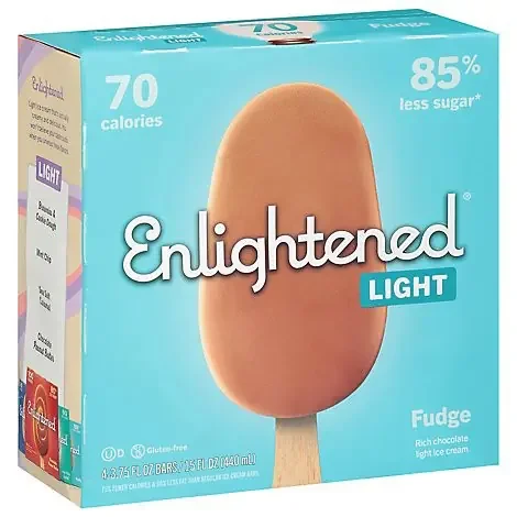 Enlightened Ice Cream Mint Fudge Swirl – 4-3.75 Fz
