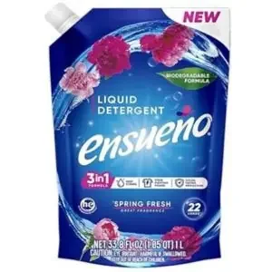 Ensueno Liquid Detergent Pouch, Spring Fresh, 13.5 Oz