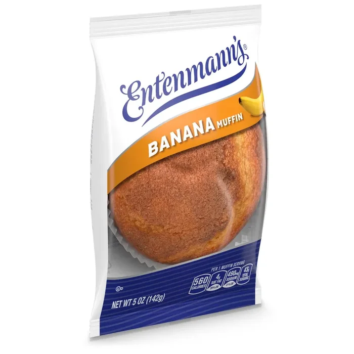 Entenmann‘s Banana Muffin, Individually Wrapped, 5 oz