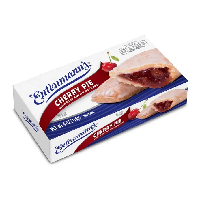 Entenmann‘s Cherry Pie, 4 oz, Mini Pies, Box