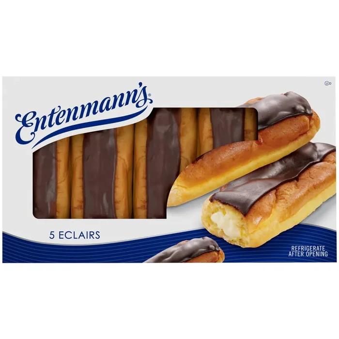 Entenmann‘s Chocolate Eclairs, 5 count