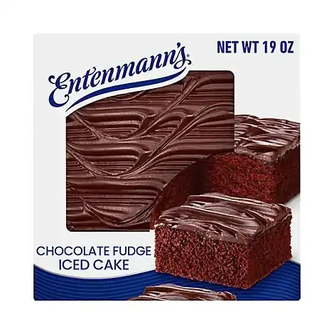 Entenmann‘s Chocolate Fudge Iced Cake – 19 Oz