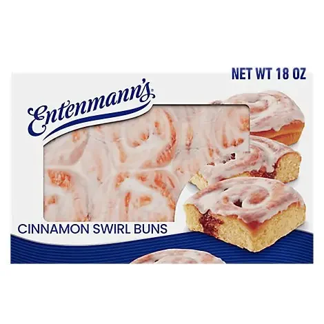 Entenmann‘s Cinnamon Swirl Buns – 18 Oz
