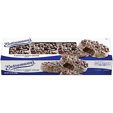 Entenmann‘s Devil‘s Food Crumb Donuts – 17 Oz