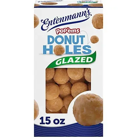 Entenmann‘s Glazed Donut Popems – 15 Oz