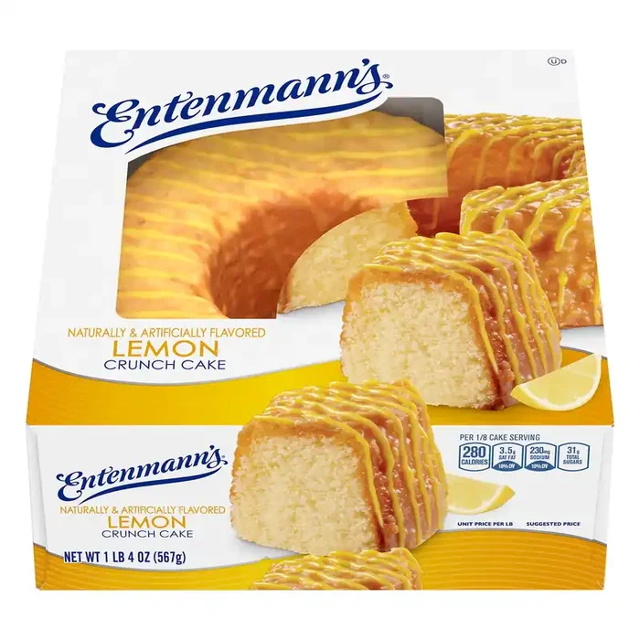 Entenmann‘s Lemon Crunch Cake 20 Oz