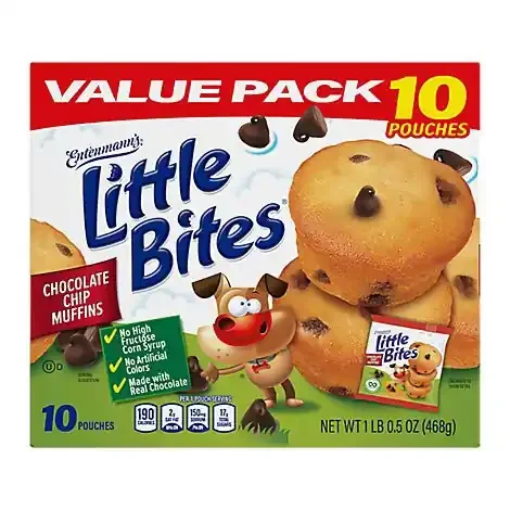 Entenmann‘s Little Bites Chocolate Chip Mini Muffins – 16.5 Oz