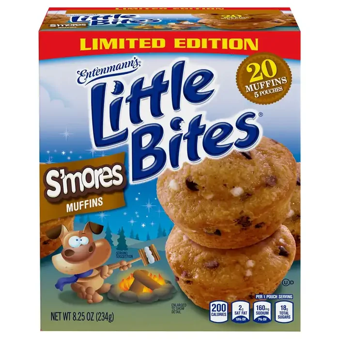Entenmann‘S Little Bites S‘Mores Muffins – 8.25 Oz