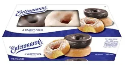 Entenmann‘s Variety Pack Donuts, 6 count, 11.22oz