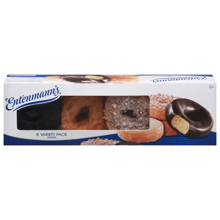 Entenmann‘s Variety Pack Donuts 8 ea