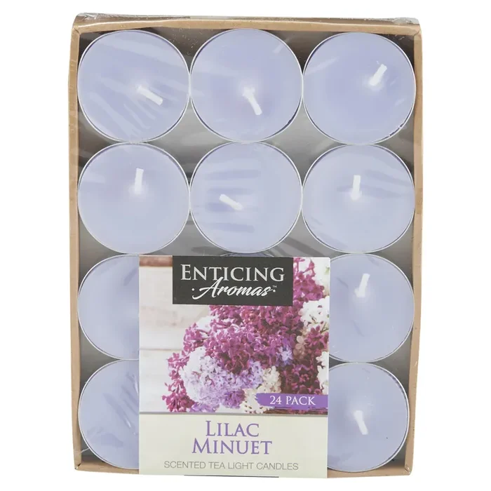 Enticing Aromas Lilac Tealights