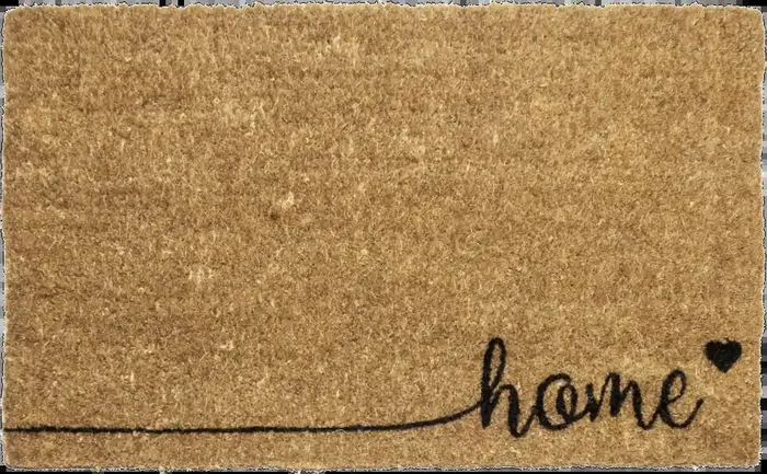 Entryways Sweet Home Script Coir Non-Slip Doormat – Natural