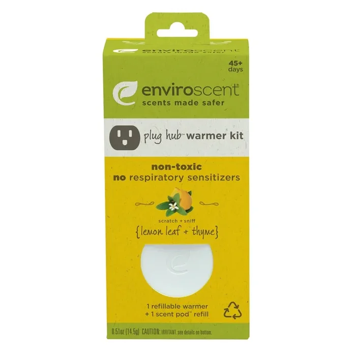 Enviroscent 0.51 -oz Lemon Leaf and Thyme Device/Refill Air Freshener