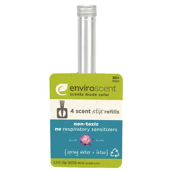 Enviroscent Scent Stix Refills, Spring Water & Lotus